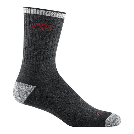 Hiker Micro Crew Midweight Hiking Sock - Black - Herr - Darn Tough