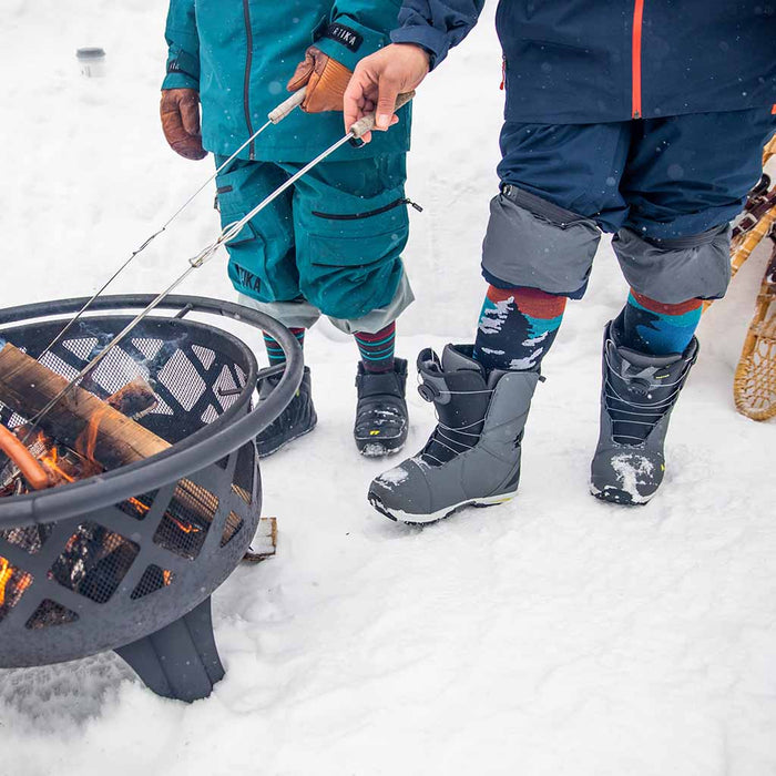 Solstice OTC Lightweight Ski & Snowboard Sock - 8014 - Charcoal