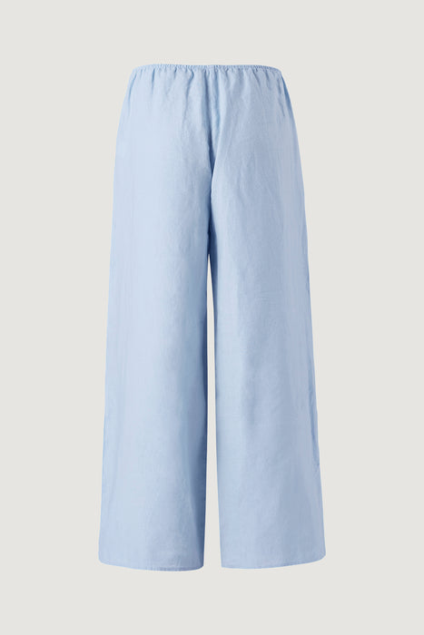 Linen Sailor Pants Light Blue
