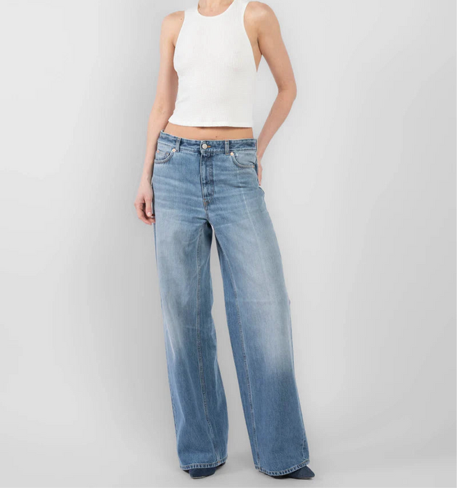 Boyfriend fit jeans light blue