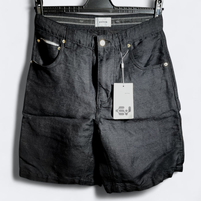 Keanu Black Linen