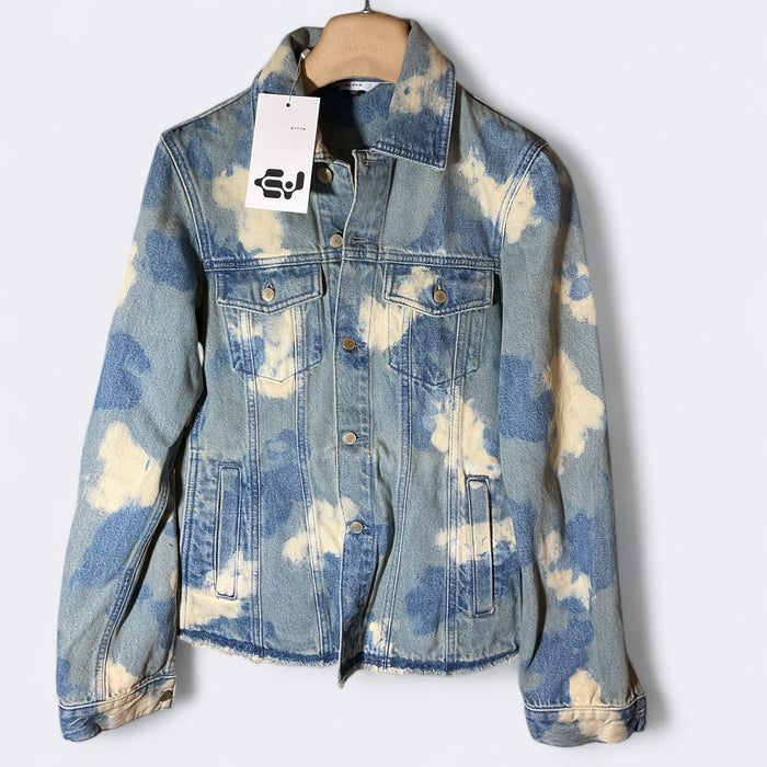 Slim Denim Jacket Oregon Stamped Camo