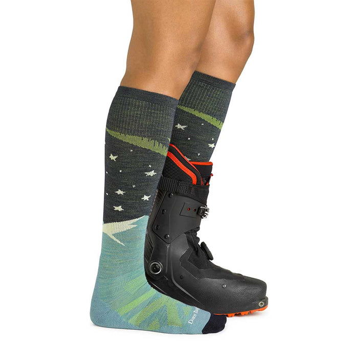 Aurora OTC Lightweight Ski & Snowboard Sock - 8036 - Aqua