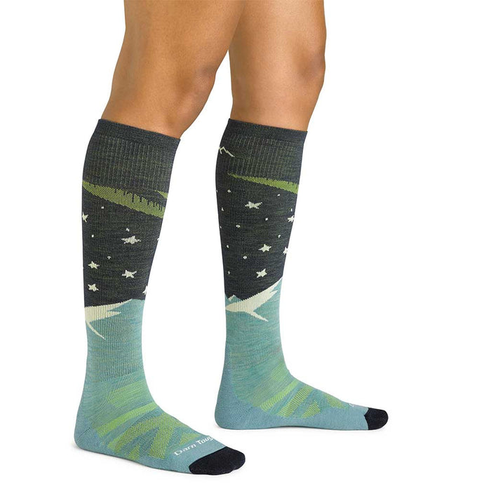 Aurora OTC Lightweight Ski & Snowboard Sock - 8036 - Aqua