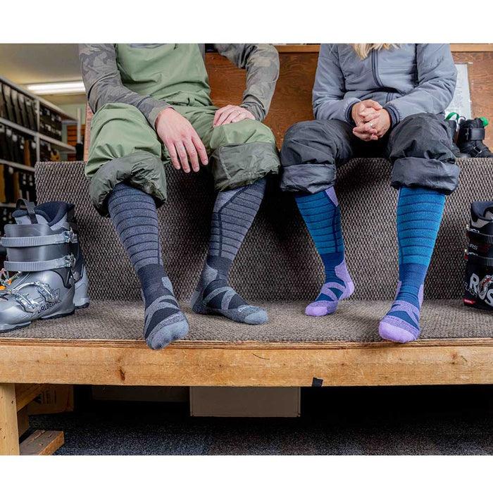 Function X OTC Midweight Ski & Snowboard Sock - 8040 - Eclipse