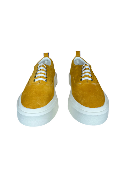 Mother II Suede Golden Orange