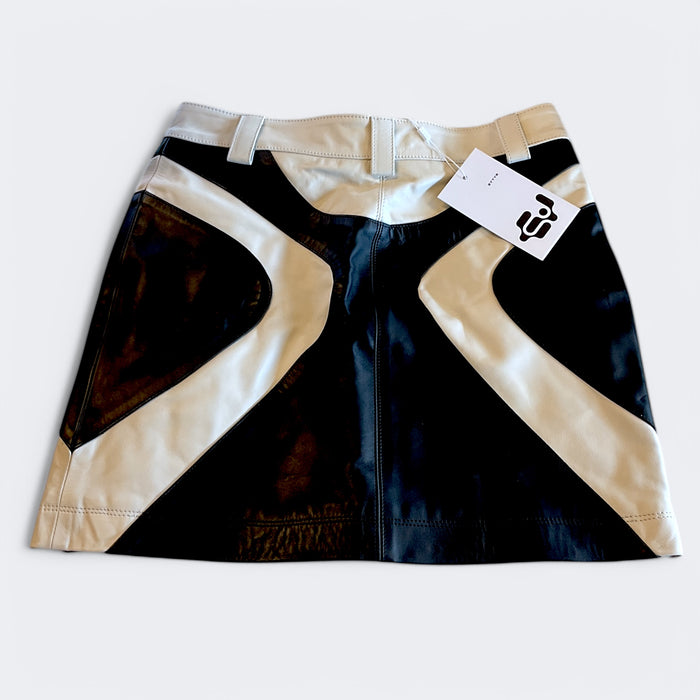 Sierra Orca Leather Skirt
