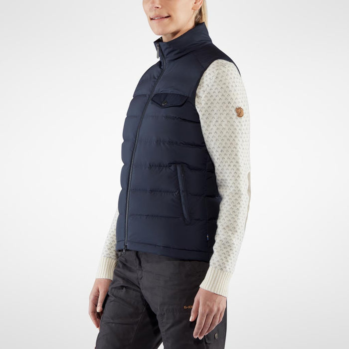 Greenland Down Liner Vest - Black - Dam