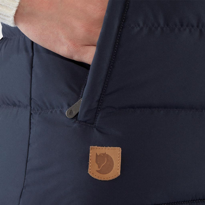 Greenland Down Liner Vest - Black - Dam