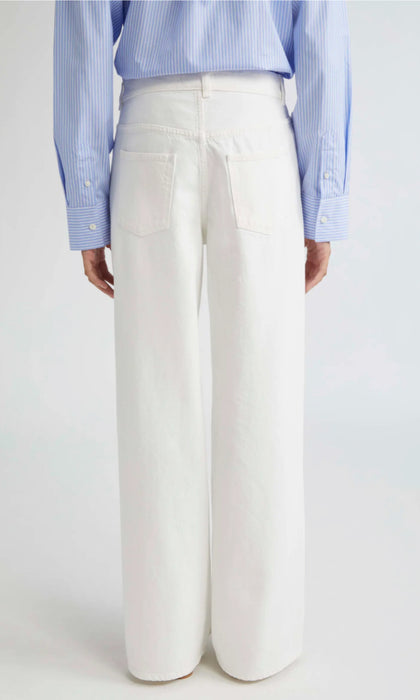 Boyfriend fit jeans white