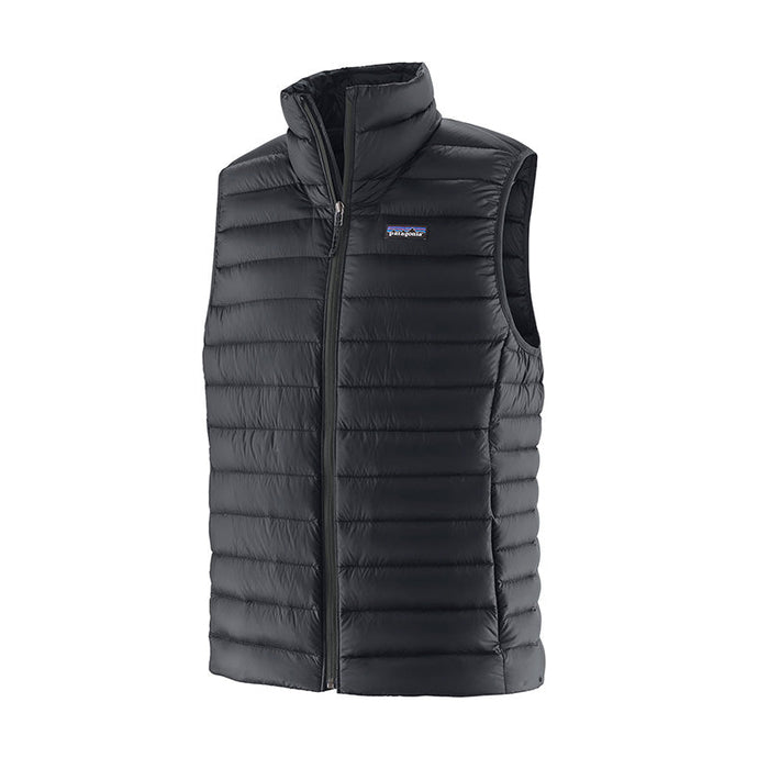 Down Sweater Vest - Black - Herr