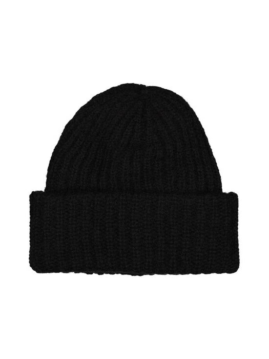 Mohair beanie black