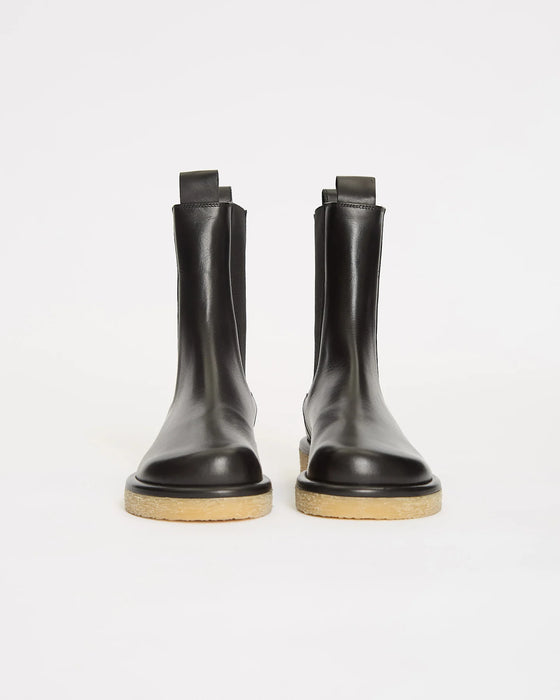 Chelsea boots with crepe sole