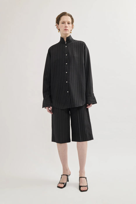 Stand up collar shirt