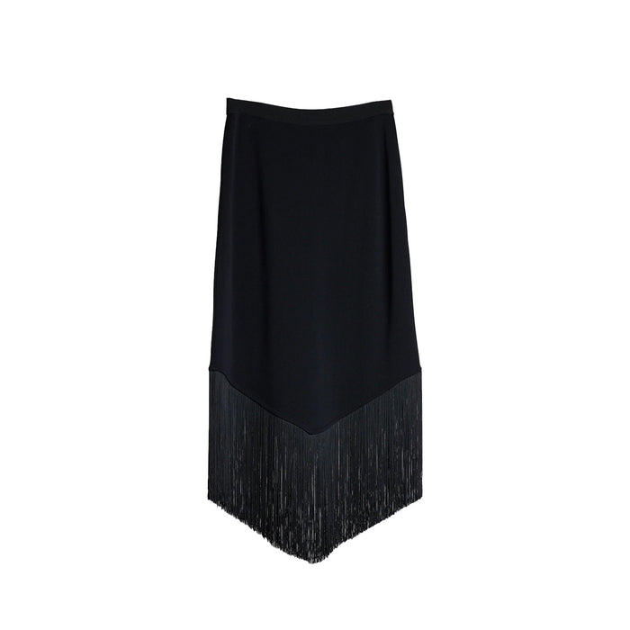 Fringes skirt black