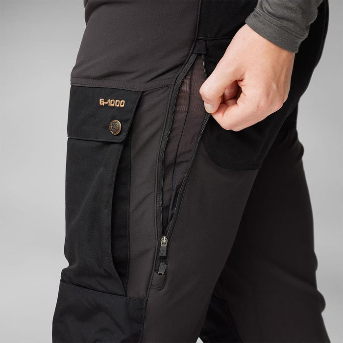 Keb Trousers Curved - Black - Dam