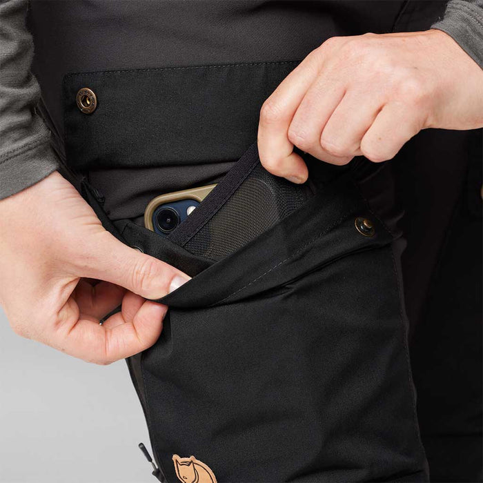 Keb Trousers Curved - Black - Dam