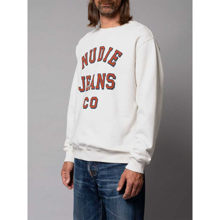 Lasse Nudie Jeans Co - Chalk White - Herr