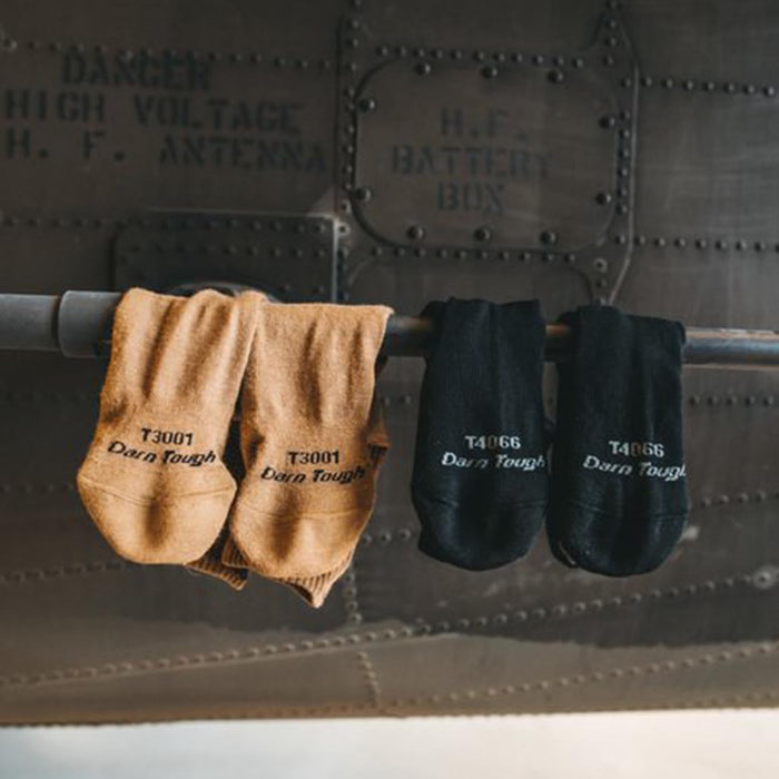 T3001 | Micro Crew Lightweight Tactical Sock With Cushion, Coyote Brown