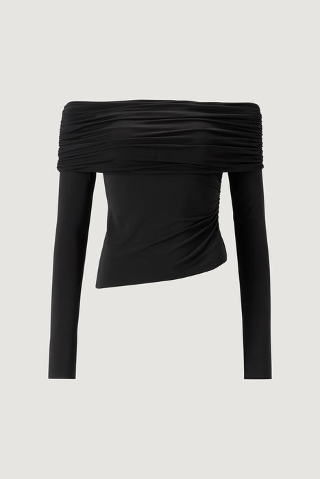 Off-Shoulder Top Black