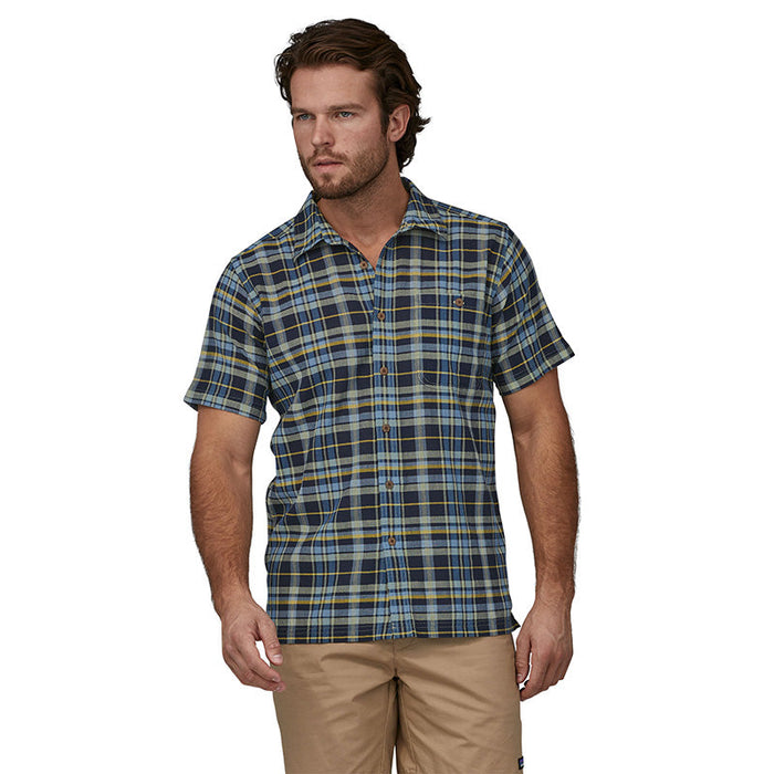 A/C Shirt - Paint Plaid: Tidepool Blue - Herr