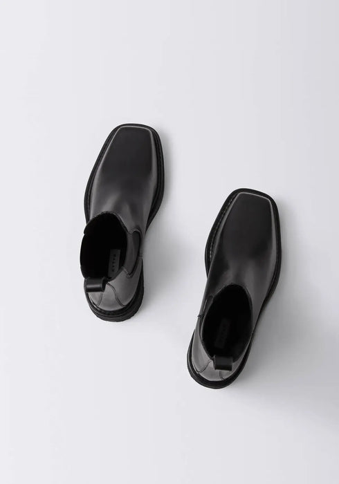 Ortega II Leather Black