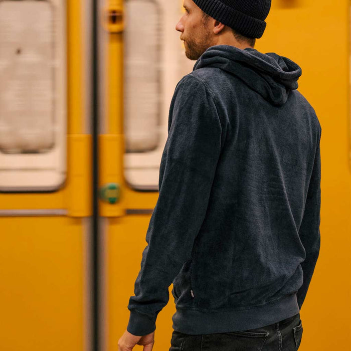 Terry Hoodie - Dark Blue - Unisex