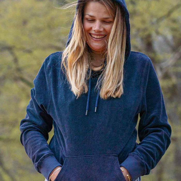 Terry Hoodie - Dark Blue - Unisex