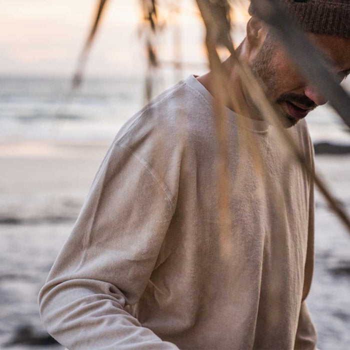 Terry Sweater - Ecru - Unisex