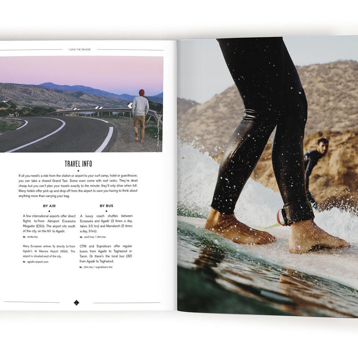 I Love The Seaside - The Surf & Travel Guide To Morocco - Bok - Vindpinad