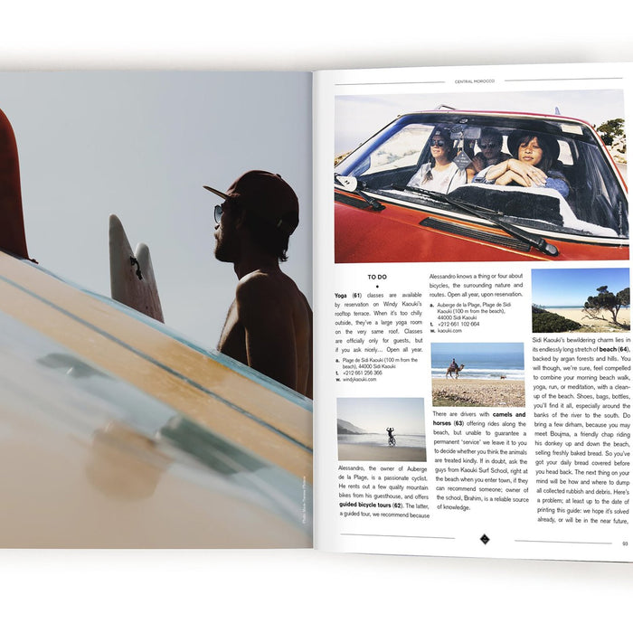 I Love The Seaside - The Surf & Travel Guide To Morocco - Bok - Vindpinad