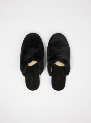 Caty Indoor Slipper Black