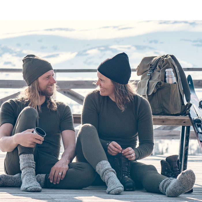 Long Johns 200 - Black - Unisex - Vindpinad