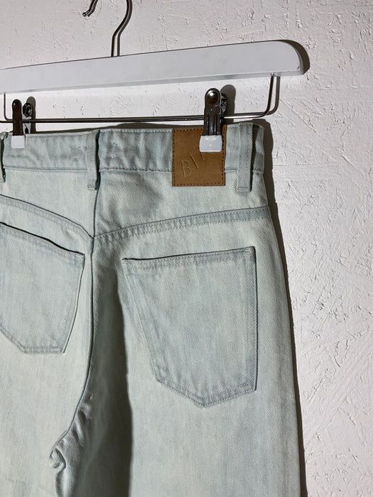 Wide Leg Denim Light Blue