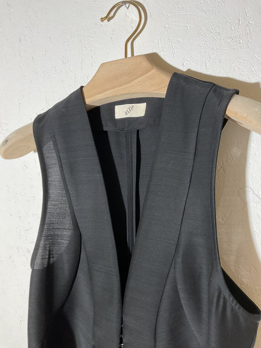 Wool/Silk Flounce Top