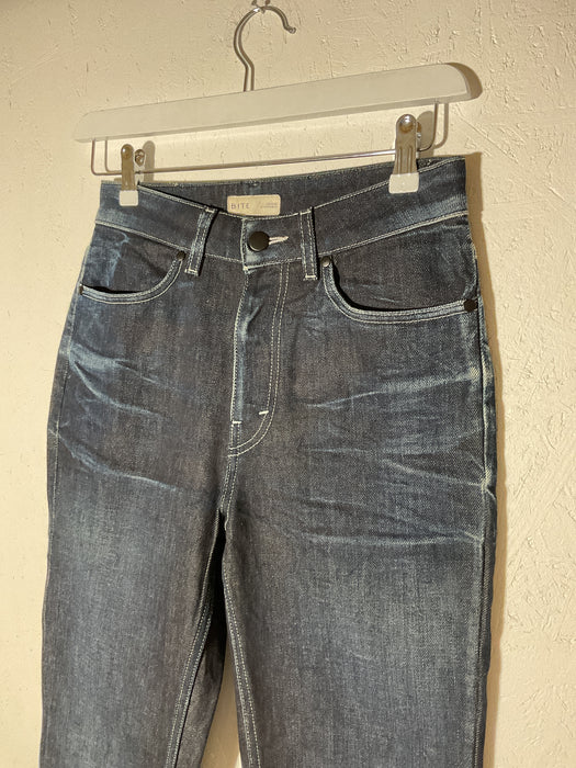 Boyfriend Fit Denim Dark Blue