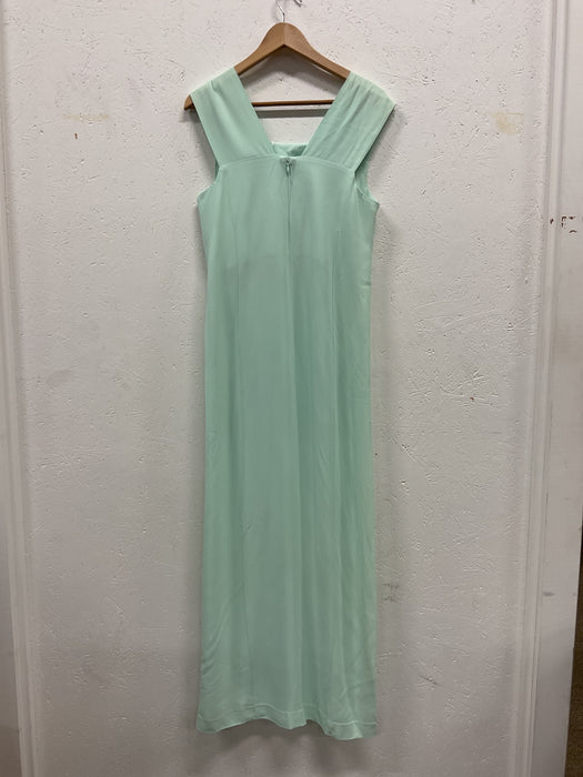 Wide Strap Pleat Dress
