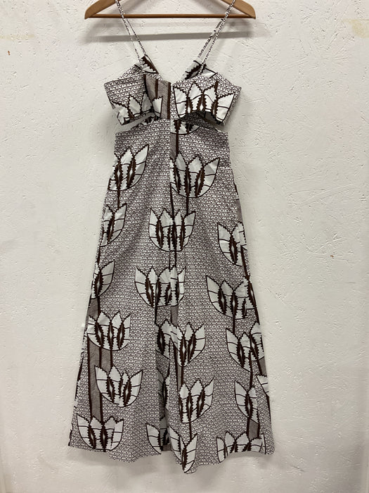 Printed cotton dress