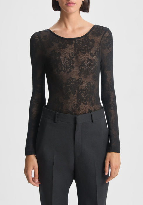 Chalet Open-back Lace Body