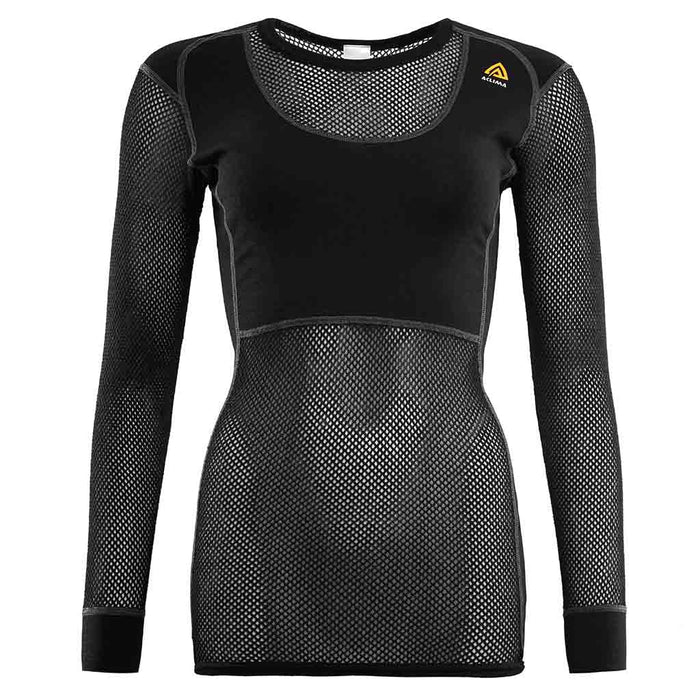 WoolNet Original Crewneck - Jet Black - Dam