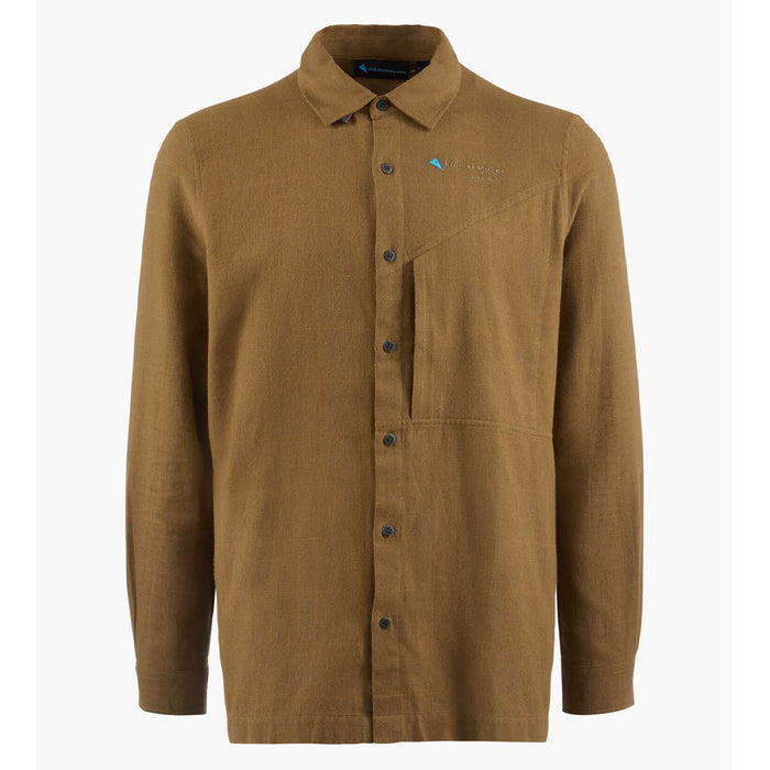 Helheim Longsleeve Shirt - Olive-Juniper Green - Herr