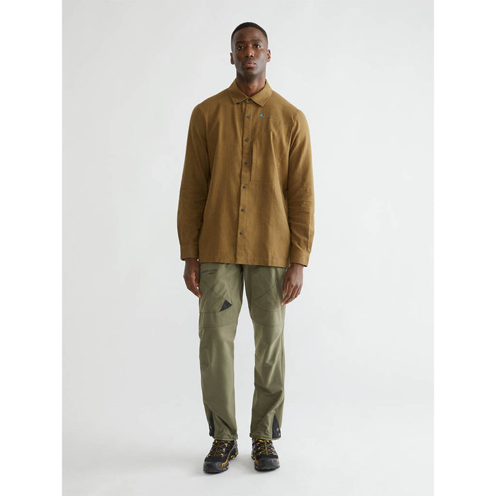 Helheim Longsleeve Shirt - Olive-Juniper Green - Herr