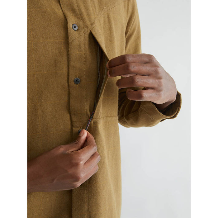 Helheim Longsleeve Shirt - Olive-Juniper Green - Herr