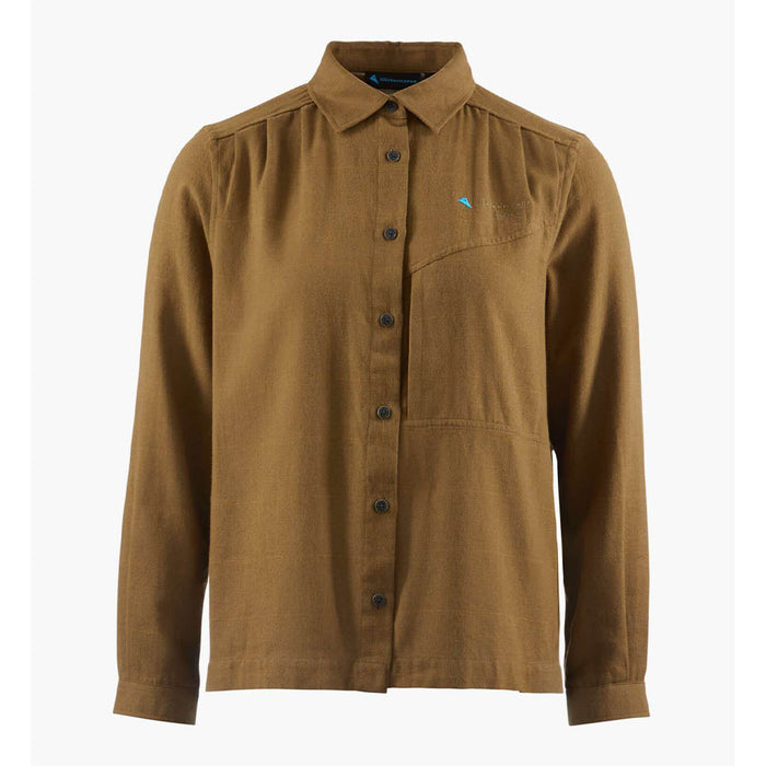 Helheim Longsleeve Shirt - Olive-Juniper Green - Dam