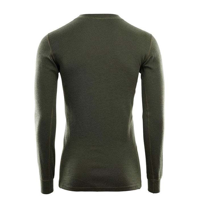 WarmWool Crewneck - Olive Night - Herr