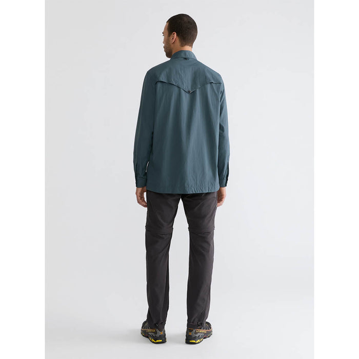 Syn Longsleeve Shirt - Thistle Blue - Herr