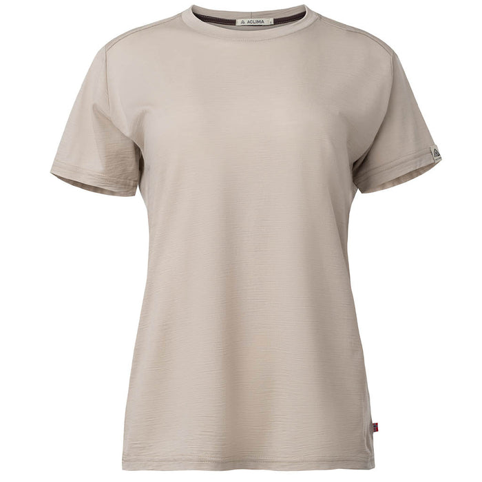 LightWool 180 Classic Tee - Simply Taupe - Dam
