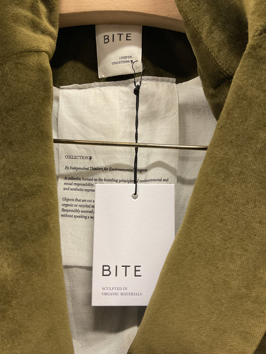 Green Velvet Blazer