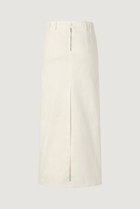 Mirella Denim Skirt White