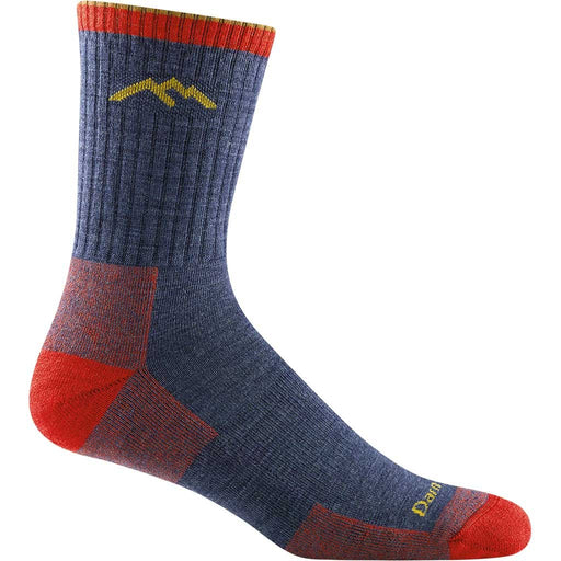 hiker micro crew midweight hiking sock - charcoal - darn tough
